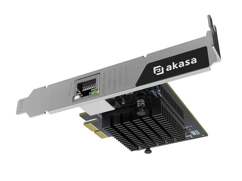 Akasa AK-PCCE10-01 10GbE PCIe Gen3 x2 Network Adapter