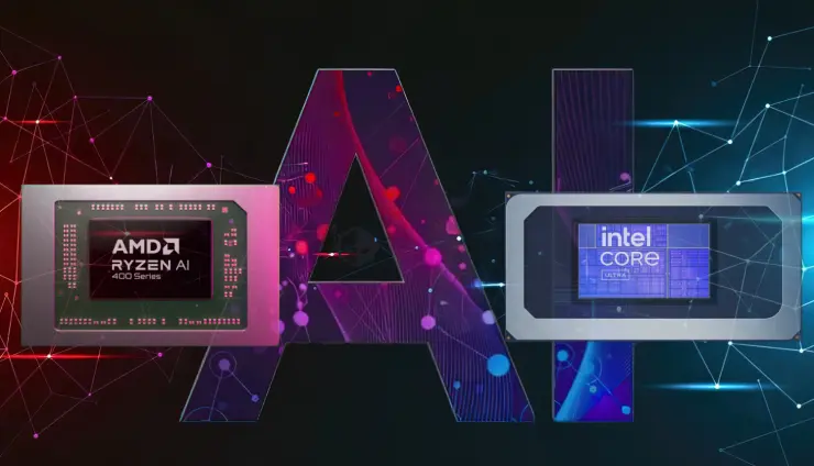 AMD and Intel AI Compute Extensions logo