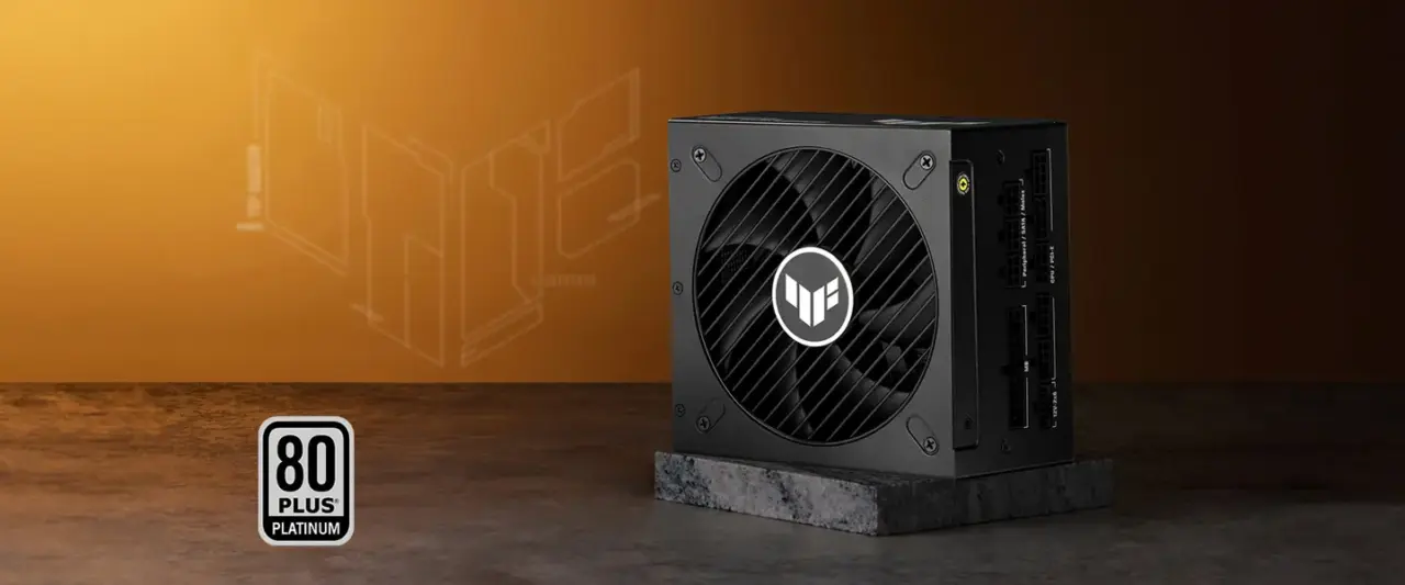 ASUS Unveils TUF Gaming Platinum PSUs with GaN MOSFETs