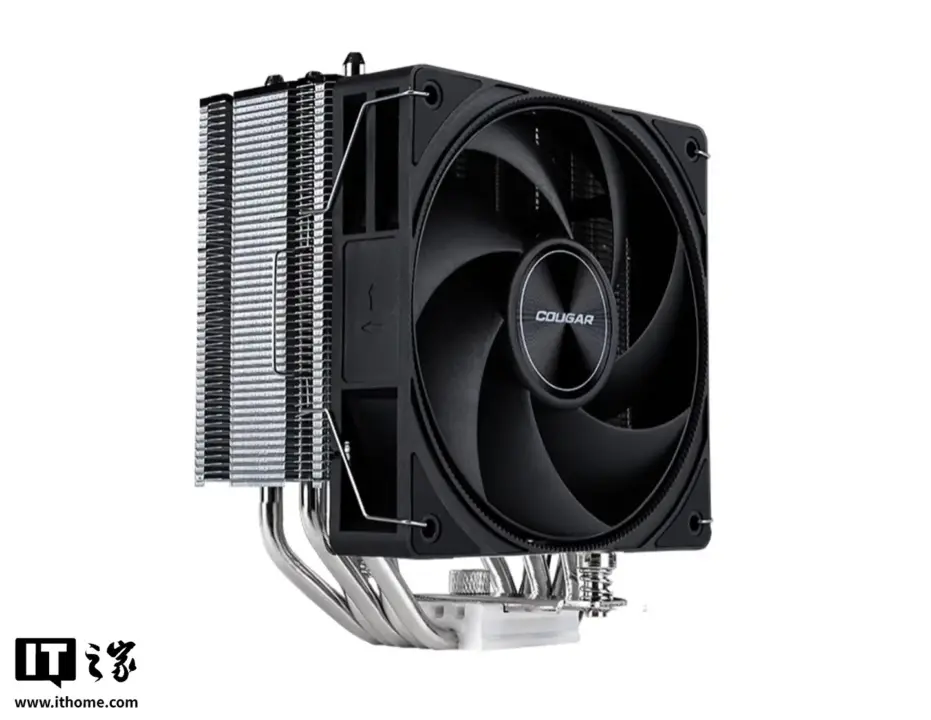 Cougar Wind Engine 50 MAX Cooler: 5 Heat Pipes, 245W TDP, $14.5 Price