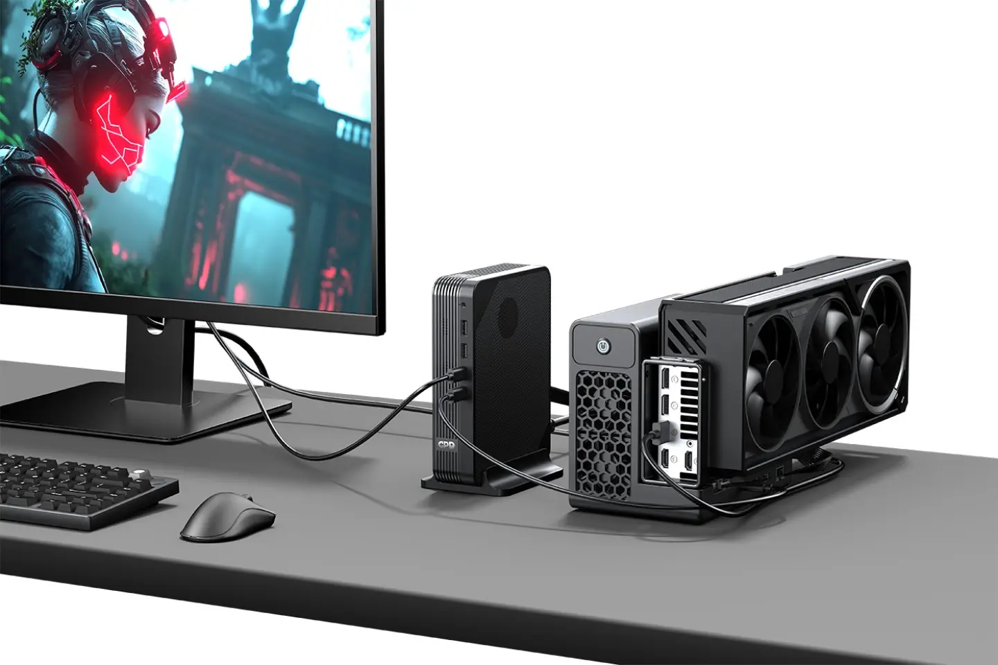 GPD G2 compact desktop chassis