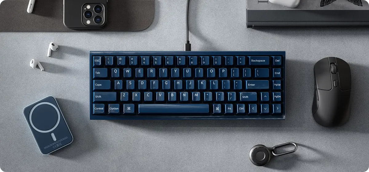 Keychron Q16 HE keyboard with ceramic keycaps and switches