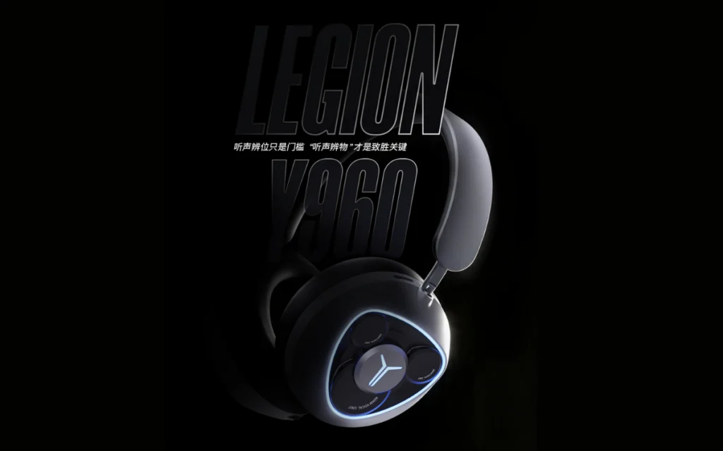 Legion Y960 Headset Unveiled: 6-Driver Audio for Competitive Gaming