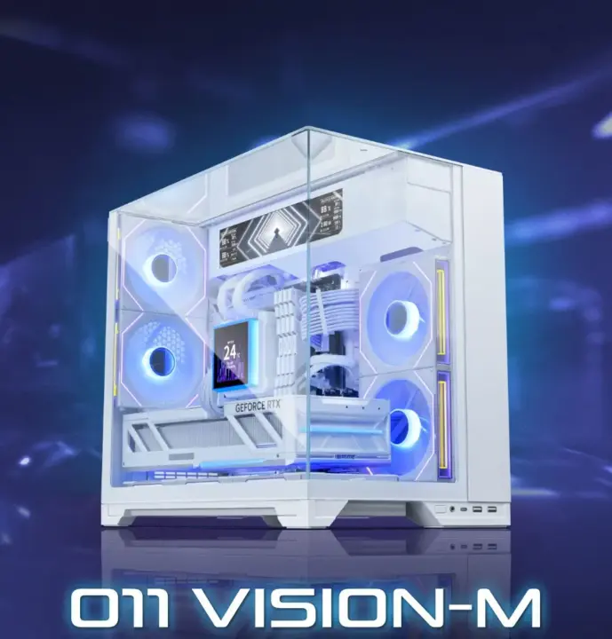 Lianli O11 VISON-M Micro-ATX Case Launches with Glass Panels