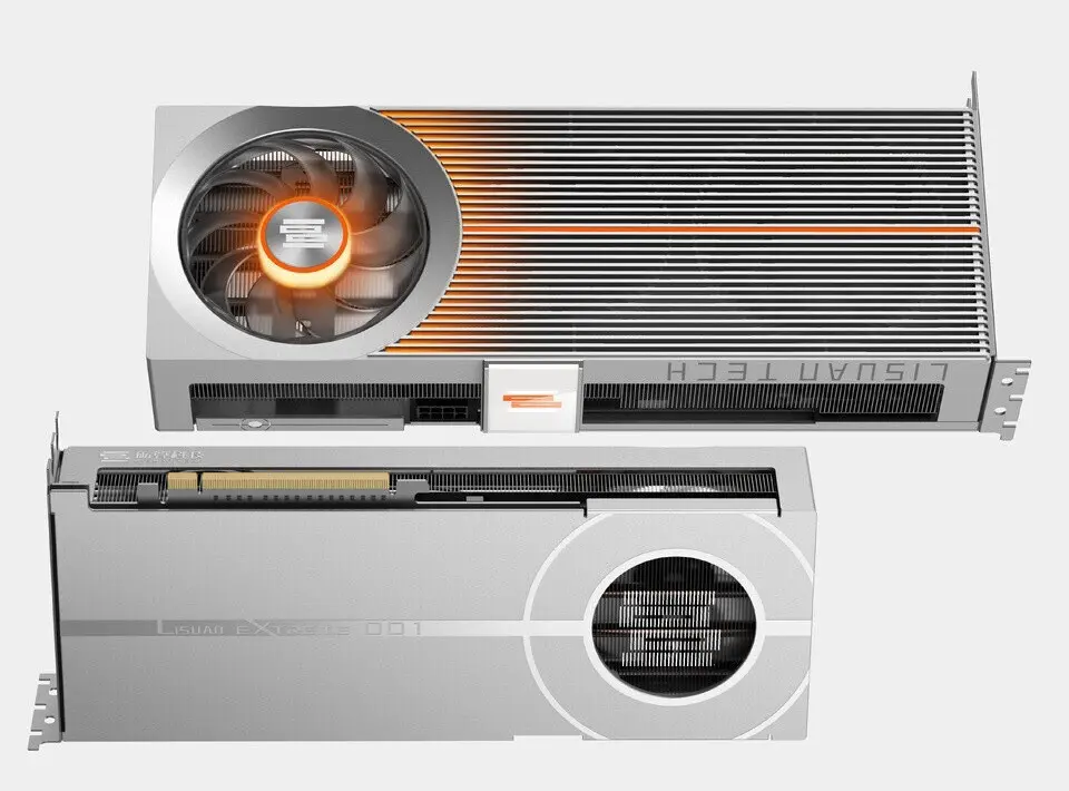 Lisuan 7G100 graphics card