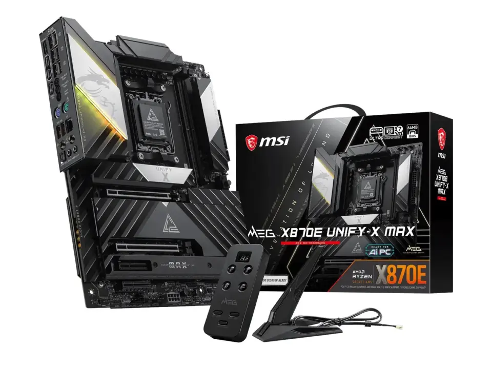 MSI MEG X870E UNIFY-X MAX Motherboard Hits Market at 4799 CNY
