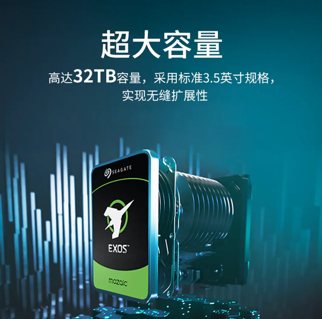 Seagate Exos 32TB CMR Hard Drive