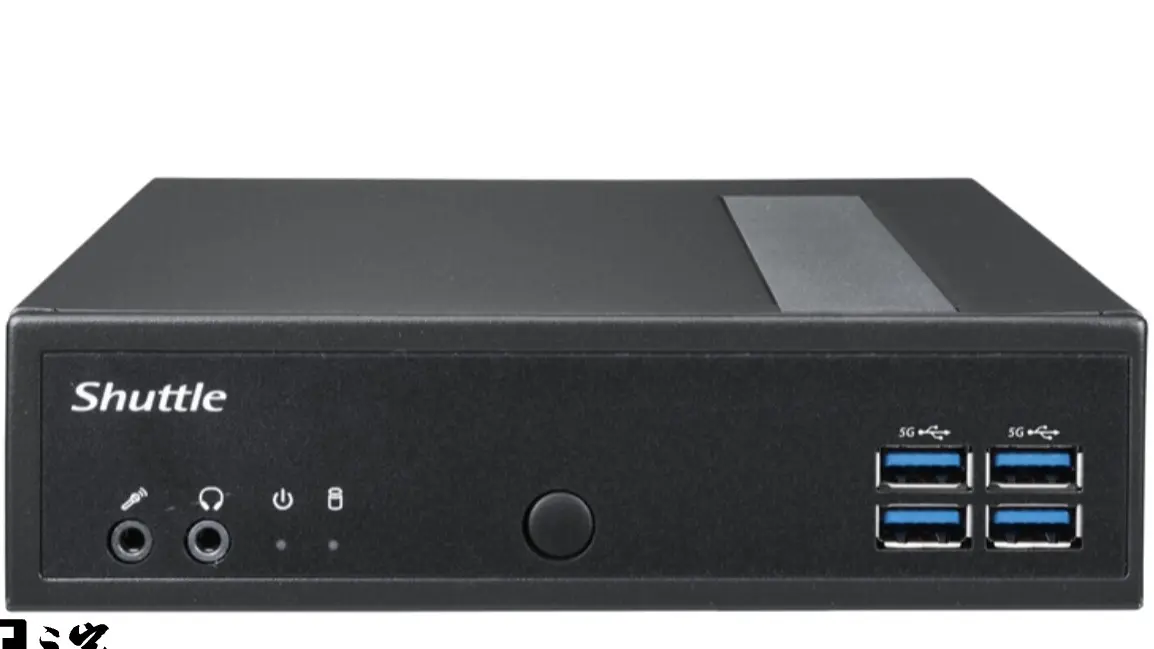 Shuttle XPC Barebone DL40N: 1.35L Fanless Mini PC with Intel N150
