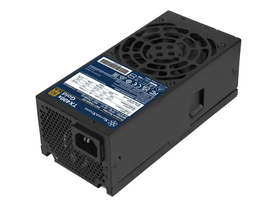 SilverStone Unveils TX400x Gold 400W TFX Power Supply
