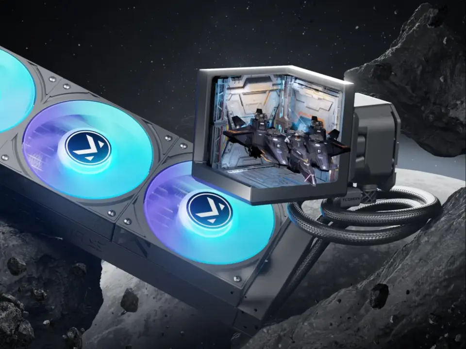 TCOMAS EXIT D3 AIO Cooler with Triple Screens Opens Pre-Orders