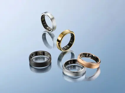 RingConn Gen 3 smart ring highlighting upcoming blood pressure monitoring feature