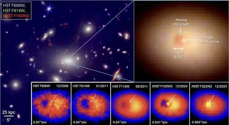 Ultramassive black hole in galaxy A402-BCG, 50 billion solar masses