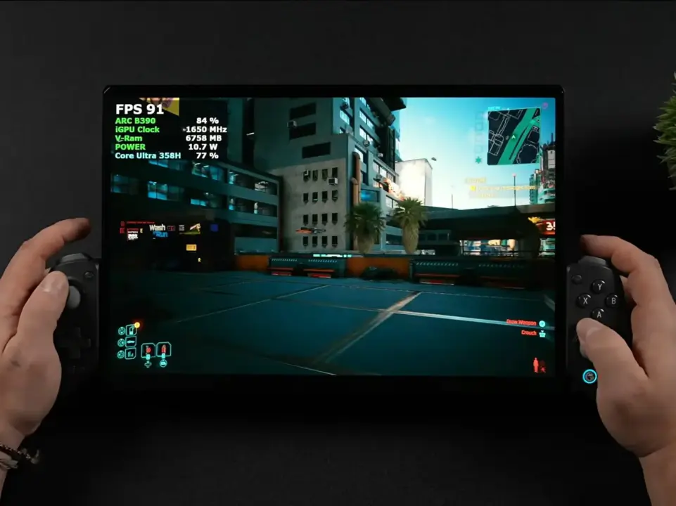1800p gaming without dGPU: OneXPlayer Super V tablet muscles AAA games
