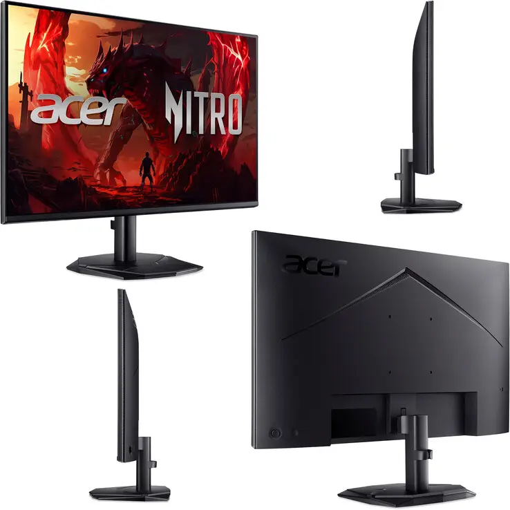 Acer Nitro KG241Y P6bip gaming monitor with ZeroFrame bezel