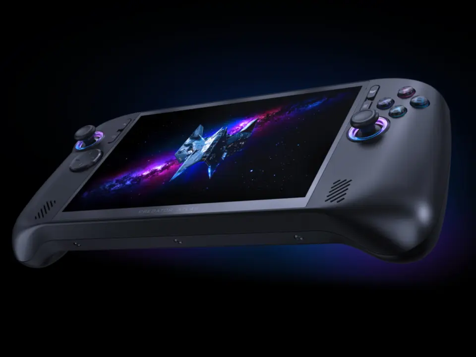 Acer Predator Atlas 8 gaming handheld device