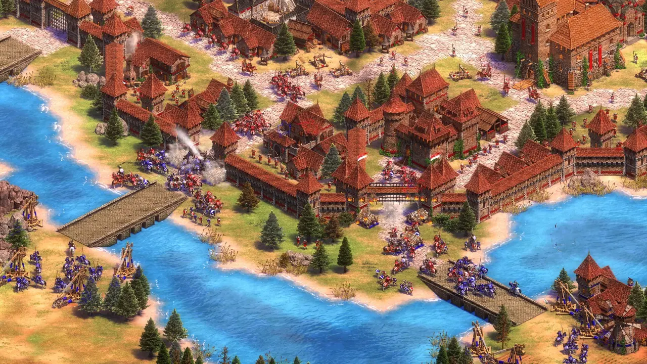 Age of Empires II Definitive Edition gameplay on macOS