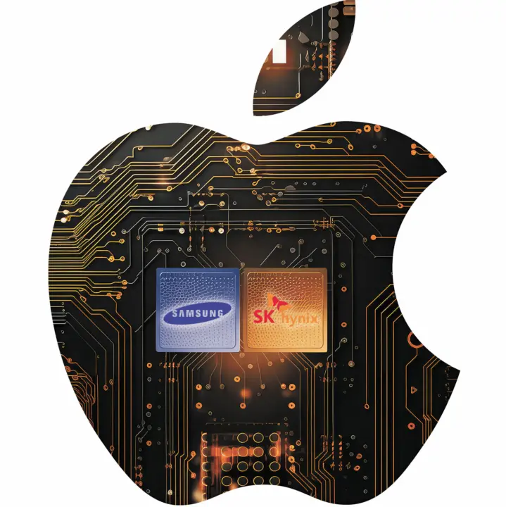 AI Boom Weakens Apple's DRAM Bargaining Power, Supply Security Now Priority