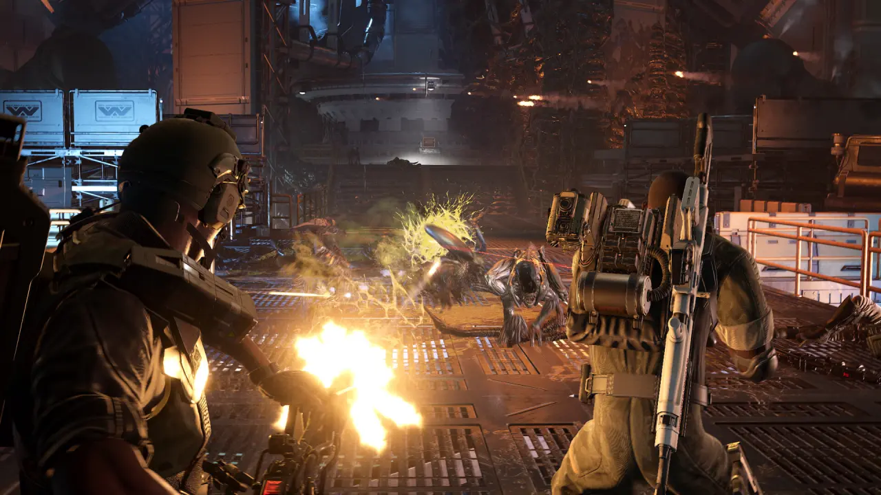 Four-player squad in Aliens: Fireteam Elite 2 with new Specialist Class