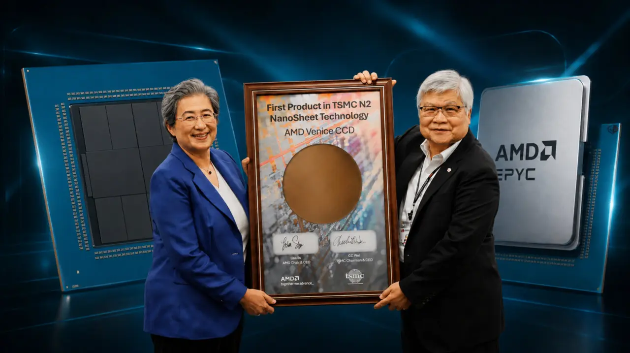 AMD EPYC Venice CPUs with Zen 6 architecture delivering over 70 percent performance improvement on TSMC 2nm process technology