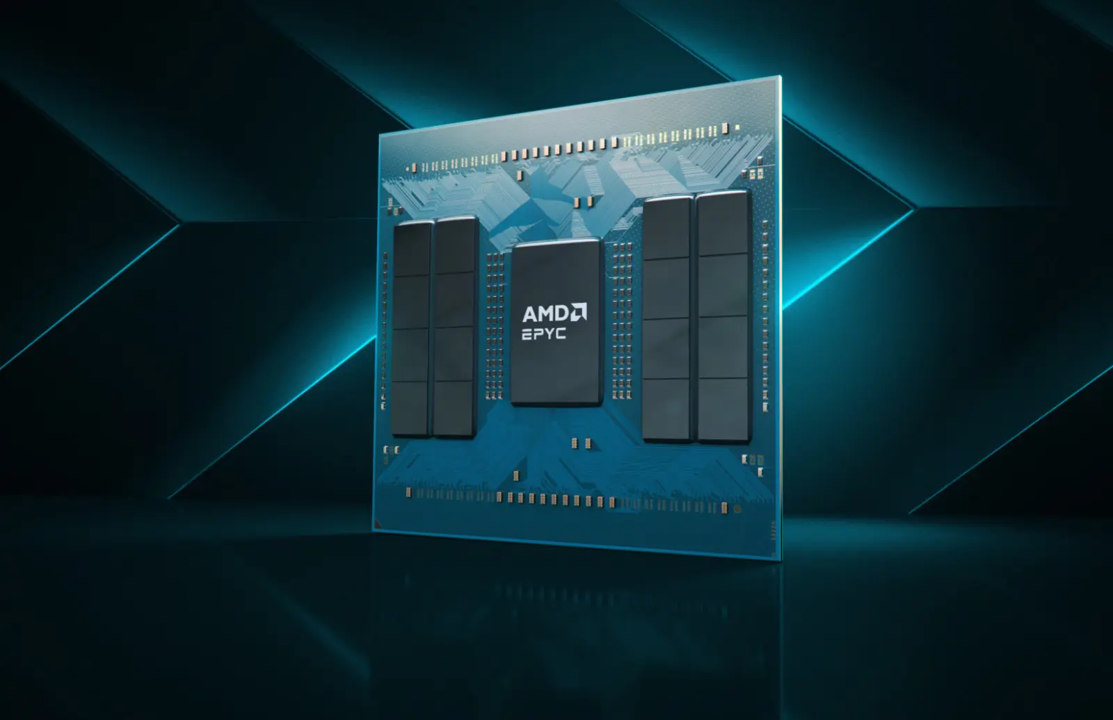AMD Instinct GPU accelerator for AI data centers