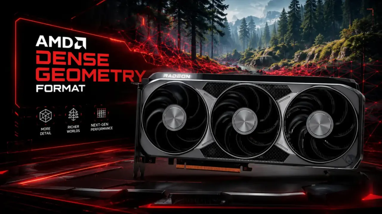 AMD Unveils DGF SuperCompression Tech for Ray Traced Games