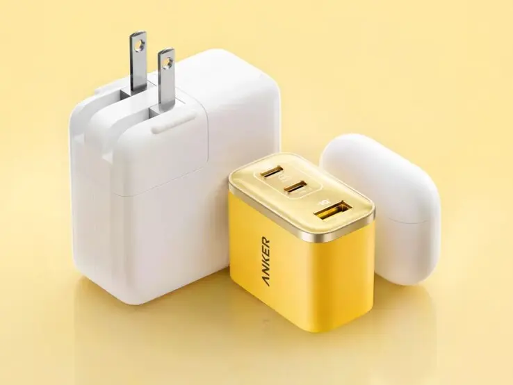 Black braided USB-C cable with Poké Ball image and Pikachu-shaped tidy
