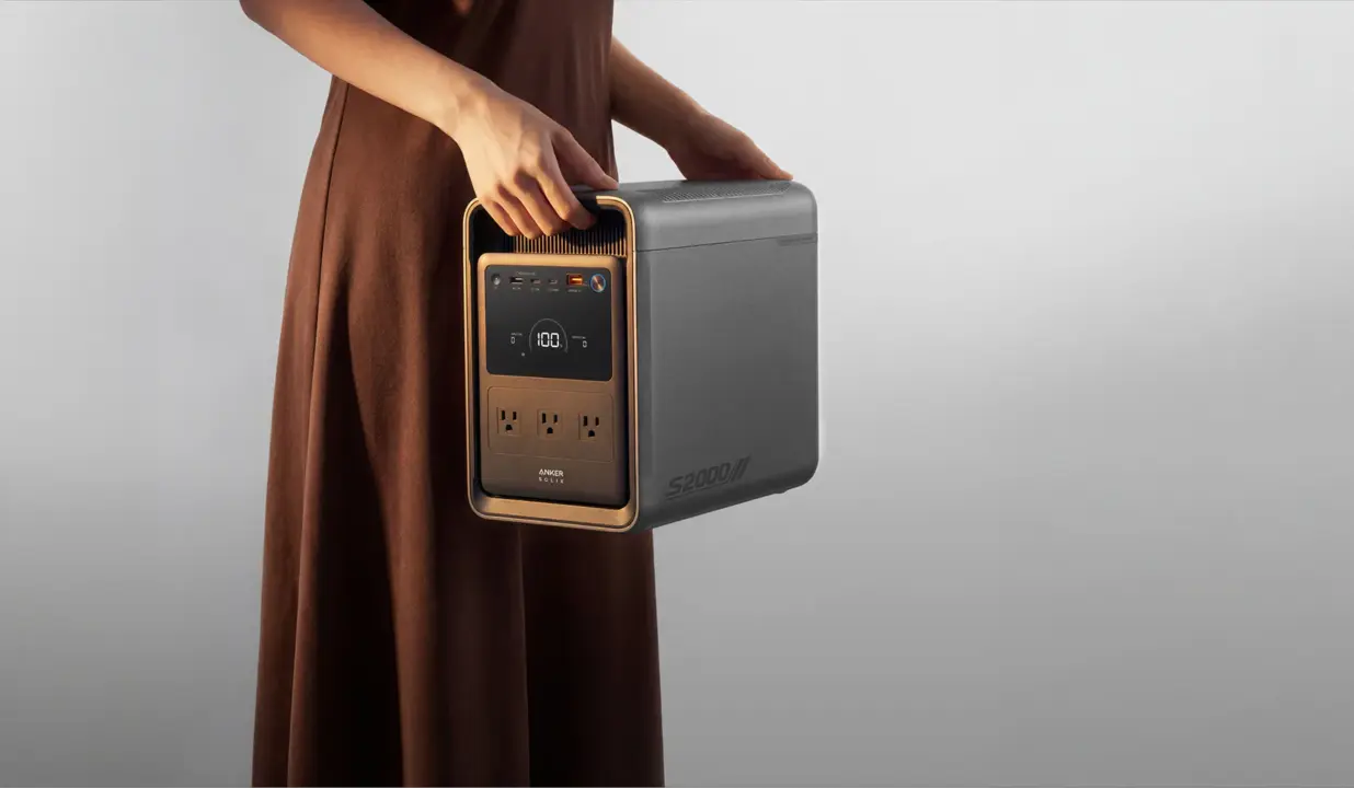 Anker Solix S2000 Power Station Launches as Lightest 2 kWh Unit
