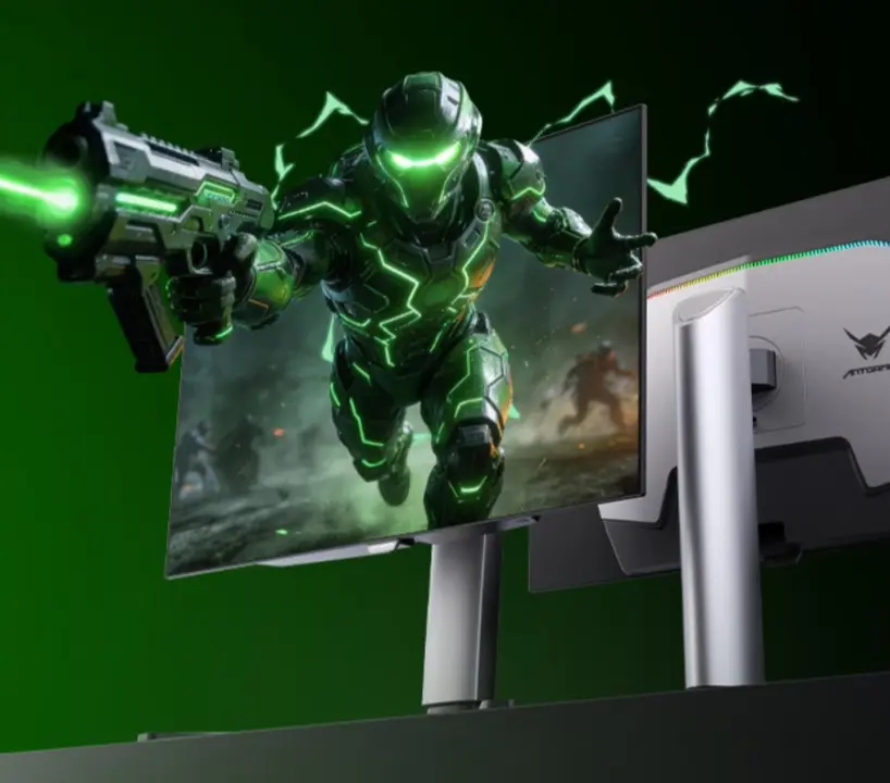 ANT GAMER ANT27DZQES gaming monitor with 26.5-inch W-OLED panel and 480Hz refresh rate specifications.