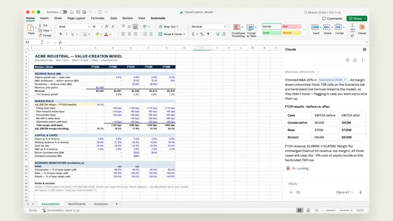 Anthropic Launches Claude for Microsoft 365 with Cross-App Context