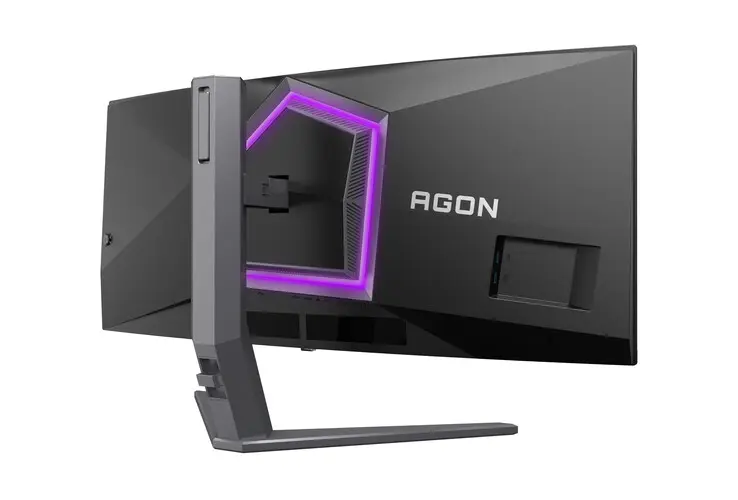 AOC Agon Pro AGP346UCSD OLED monitor ports and connectivity