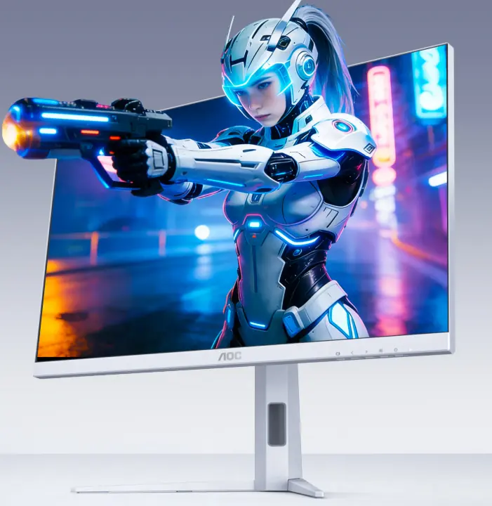 AOC G4 Zeus Shield gaming monitor front view