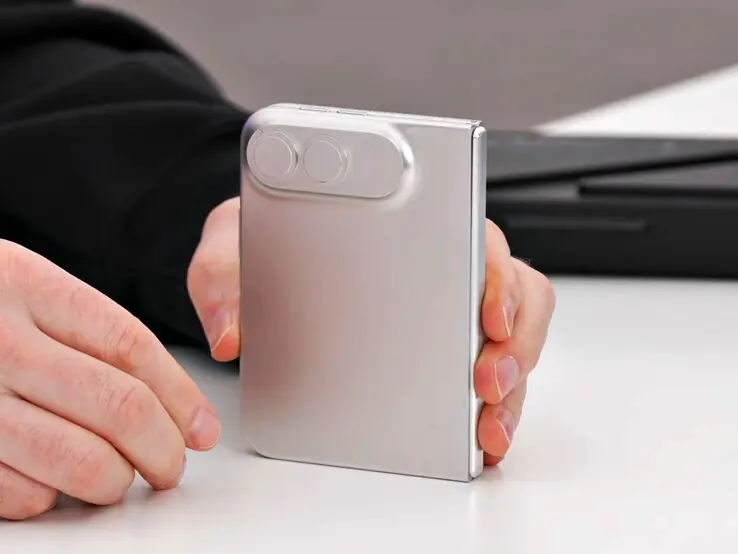 Concept art of the Apple Foldable iPhone Ultra showing dual displays