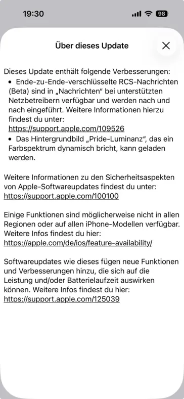 iOS 26.5 download available for free on major US carriers starting May 2026.