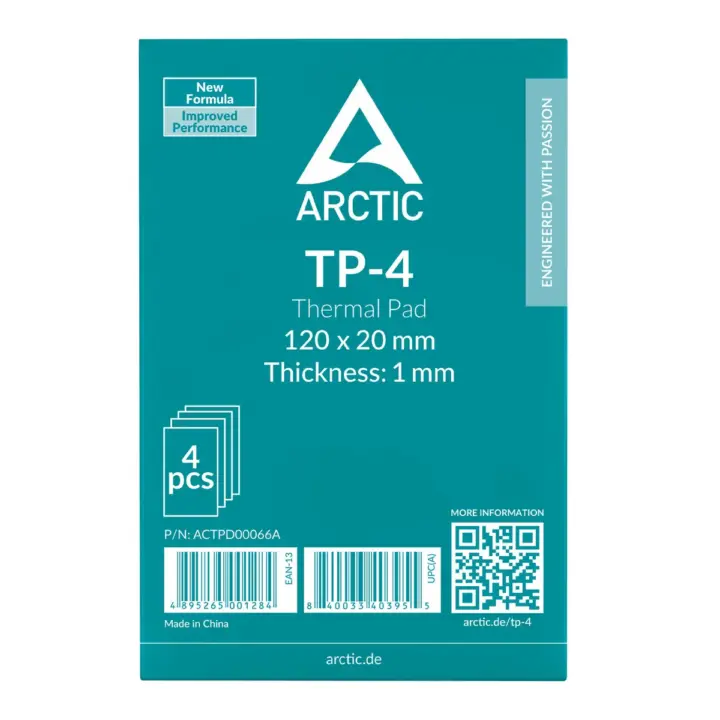 ARCTIC Unveils TP-4 Thermal Pad for GPUs, Laptops, and Consoles