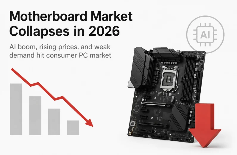 ASUS Motherboard Shipments Drop to 15 Million in 2025