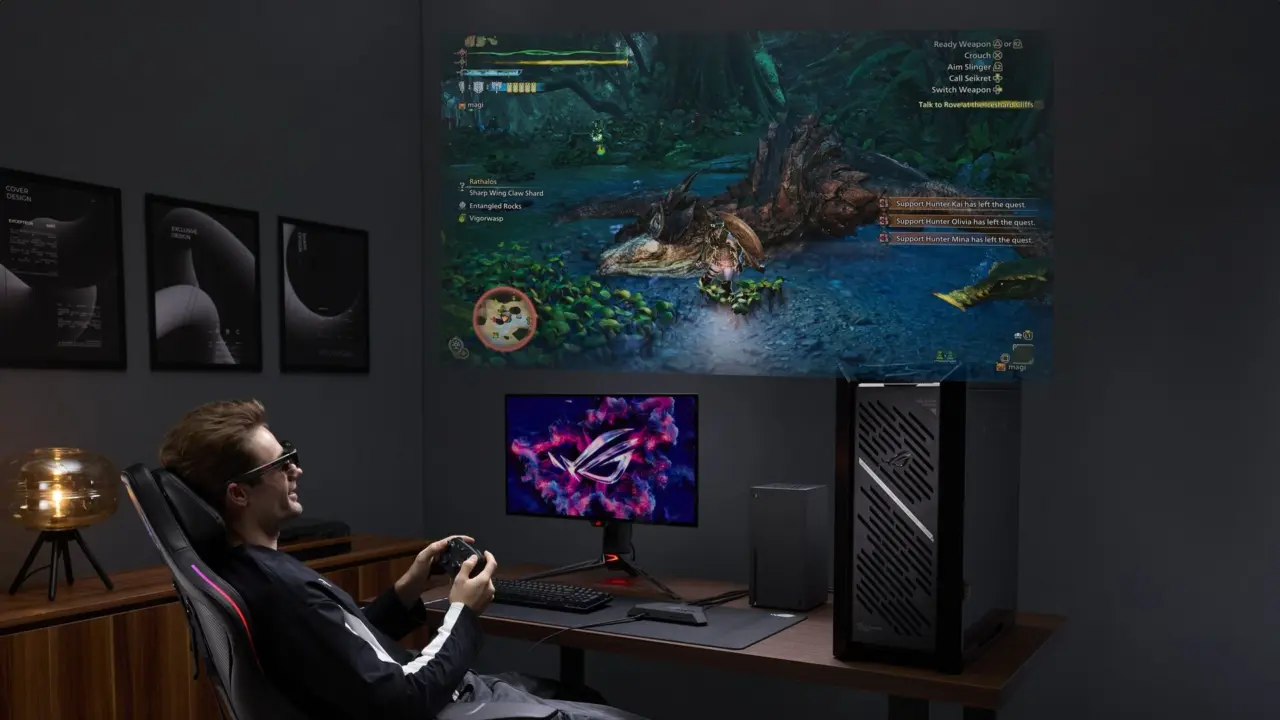 Asus ROG Xreal R1 AR Glasses Pre-Orders Start at $849 with 240 Hz Display