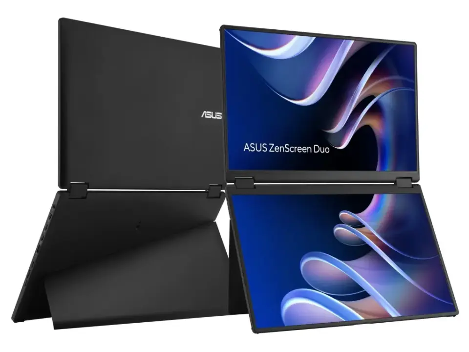 ASUS ZenScreen Duo MB14FCD Launches with Dual 14-Inch IPS Panels and 360° Hinge