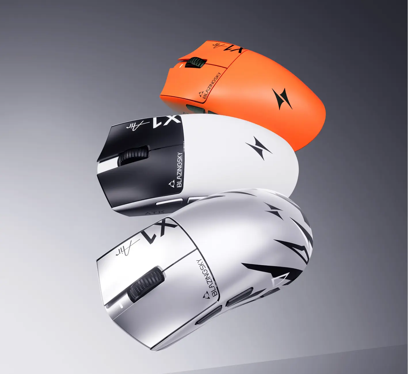 Liekong X1 Air Master Edition Midnight White and Phantom Orange colorways with 300mAh battery life