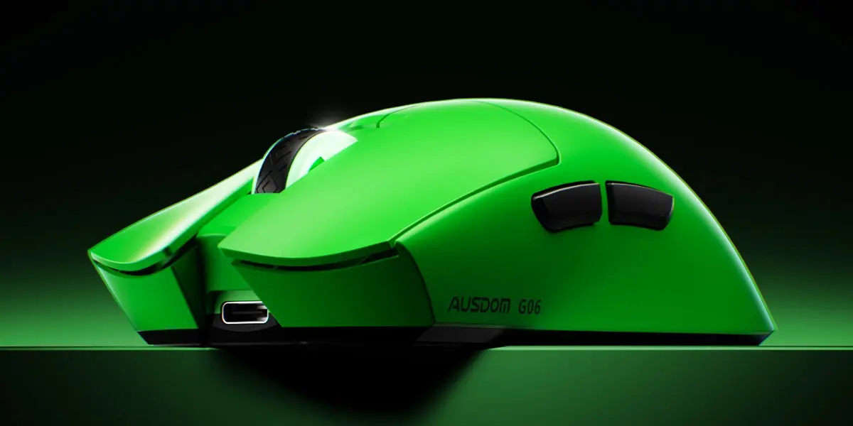 AUSDOM G06 Professional Edition Mouse Launched with PAW3955 Sensor for 299 Yuan