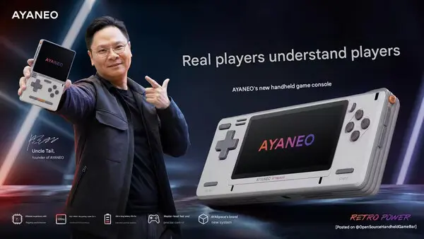 Ayaneo expanding its retro-focused handheld lineup with new horizontal model targeting niche portable gaming market.