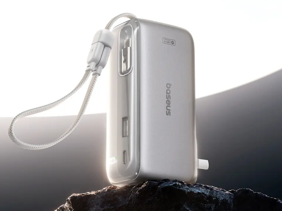 Baseus PicoGo AT31 3-in-1 Power Bank Launches with Long Integrated USB-C Cable
