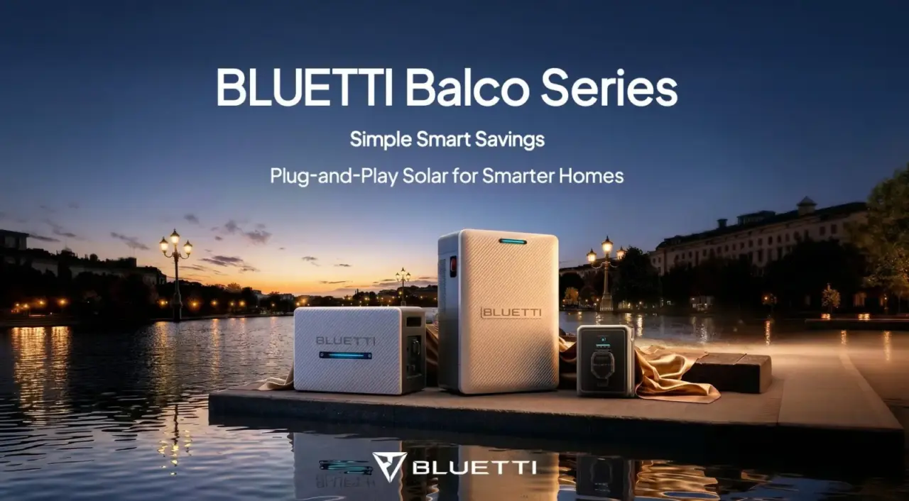 Bluetti Launches Balco 260 and Balco 500 Plug-and-Play Solar Systems