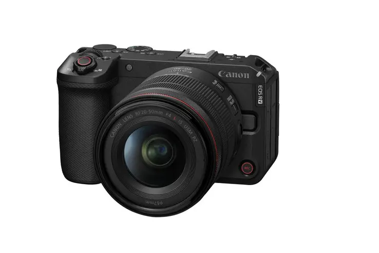 Canon EOS R6 V camera body with 32.5MP sensor and DIGIC X processor