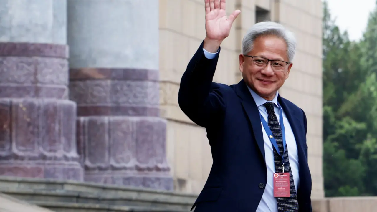 China bans Nvidia RTX 5090D V2 while CEO Jensen Huang visits