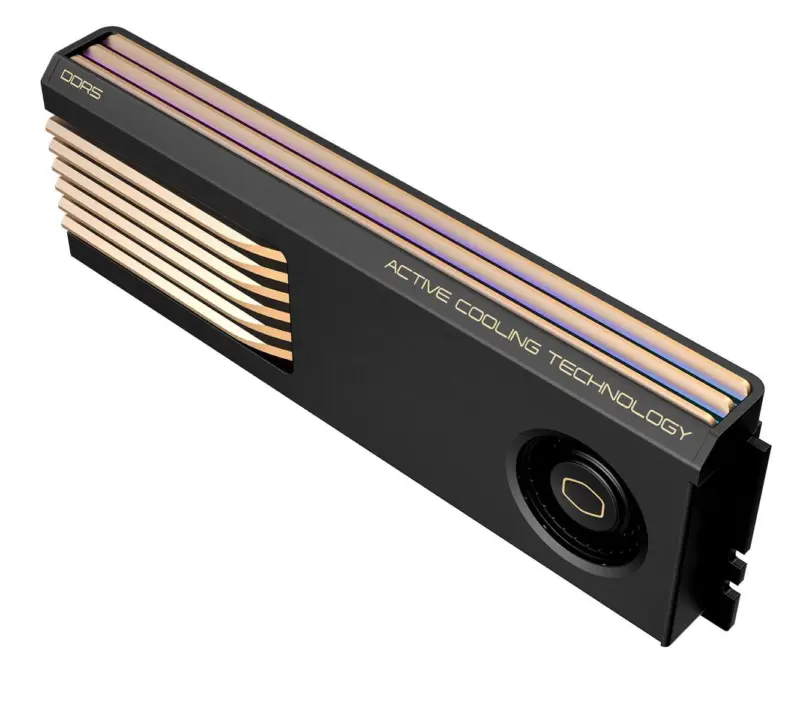 Cooler Master and G.SKILL Unveil Active Cooling DDR5 Memory Module