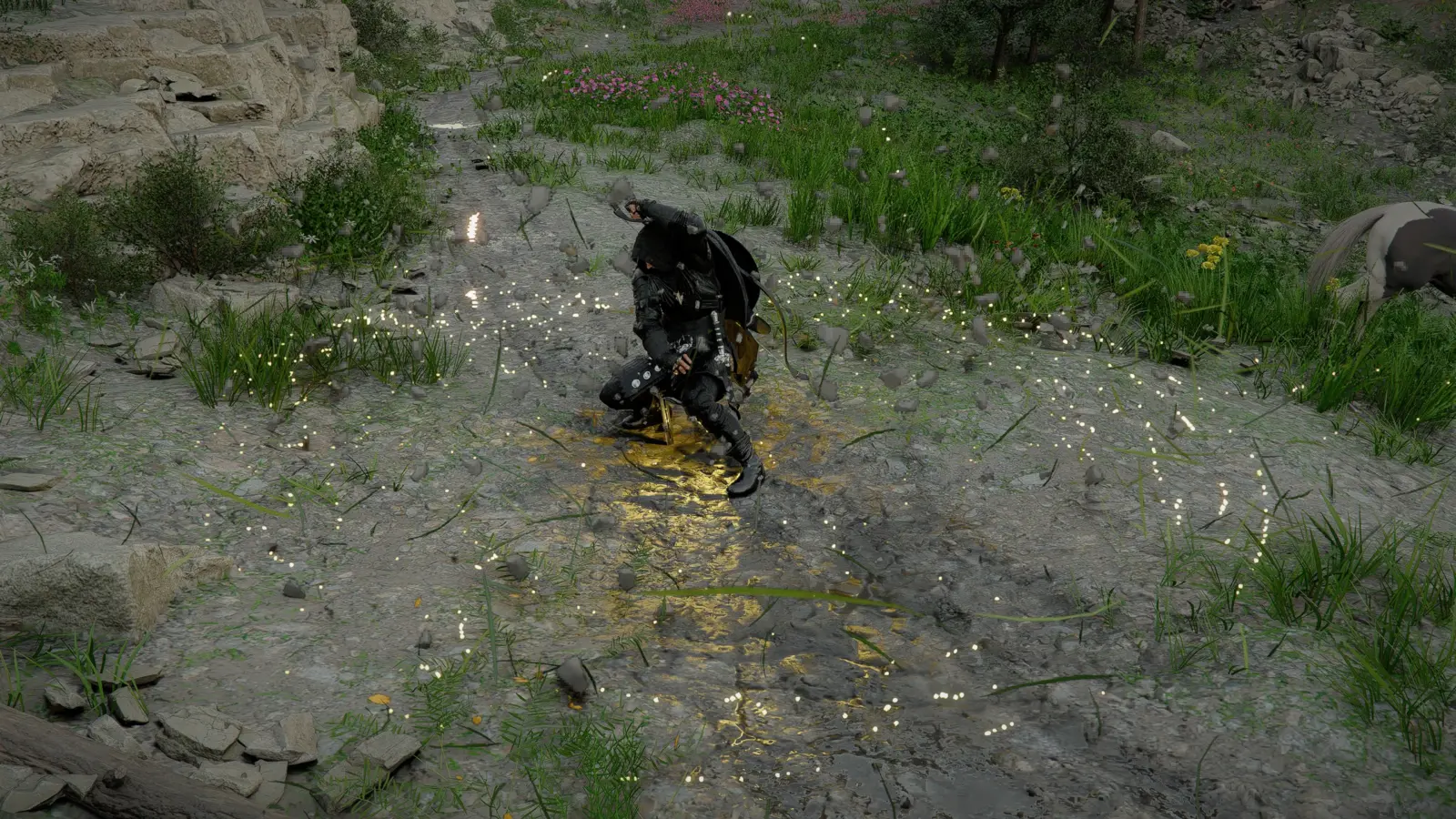 Combat Clarity mod disables phantom trails and impact distortion effects in Crimson Desert combat scenes.
