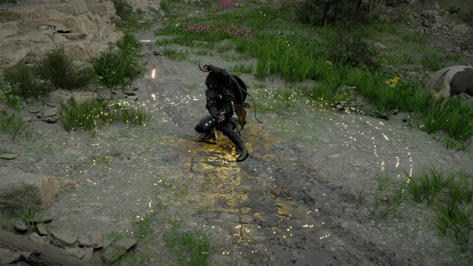 perkzy1 mod improves DLSS Ray Reconstruction clarity by removing pixelated messes during intense combat sequences.