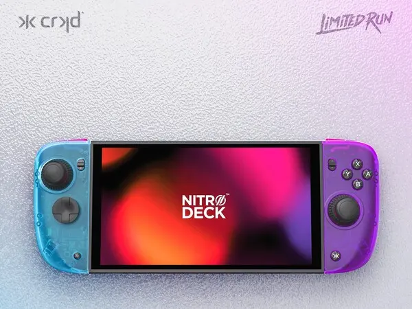 CRKD Nitro Deck 2 controller with colorful buttons