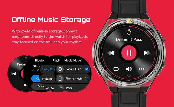 Cubot GT5 sports smartwatch with 1.43-inch AMOLED display and 5 ATM water resistance