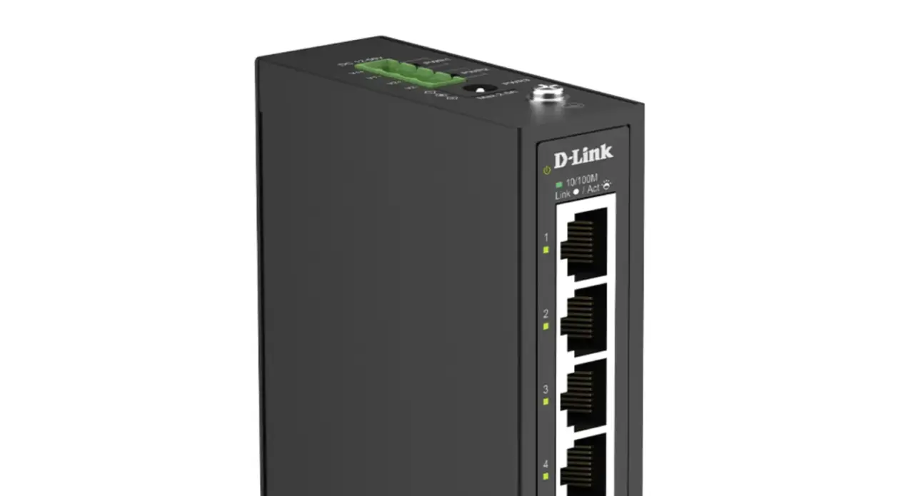 D-Link DIS-100E-05 Industrial Switch Launches with 5 Ports and Rugged Design